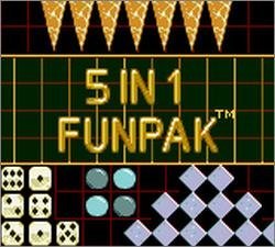Pantallazo de 5 in One Fun Pak para Gamegear