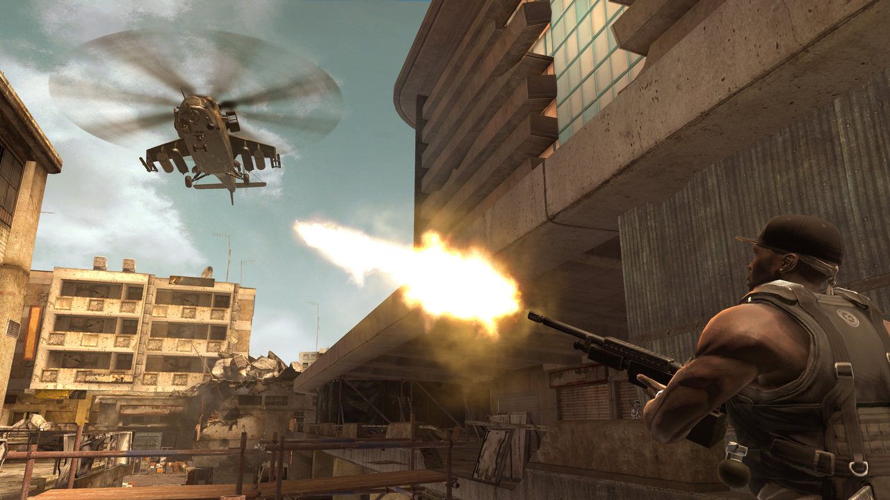 Pantallazo de 50 Cent: Blood on the Sand para PlayStation 3