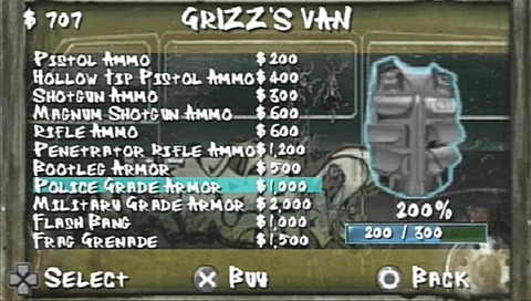 Pantallazo de 50 Cent: Bulletproof: G Unit Edition para PSP