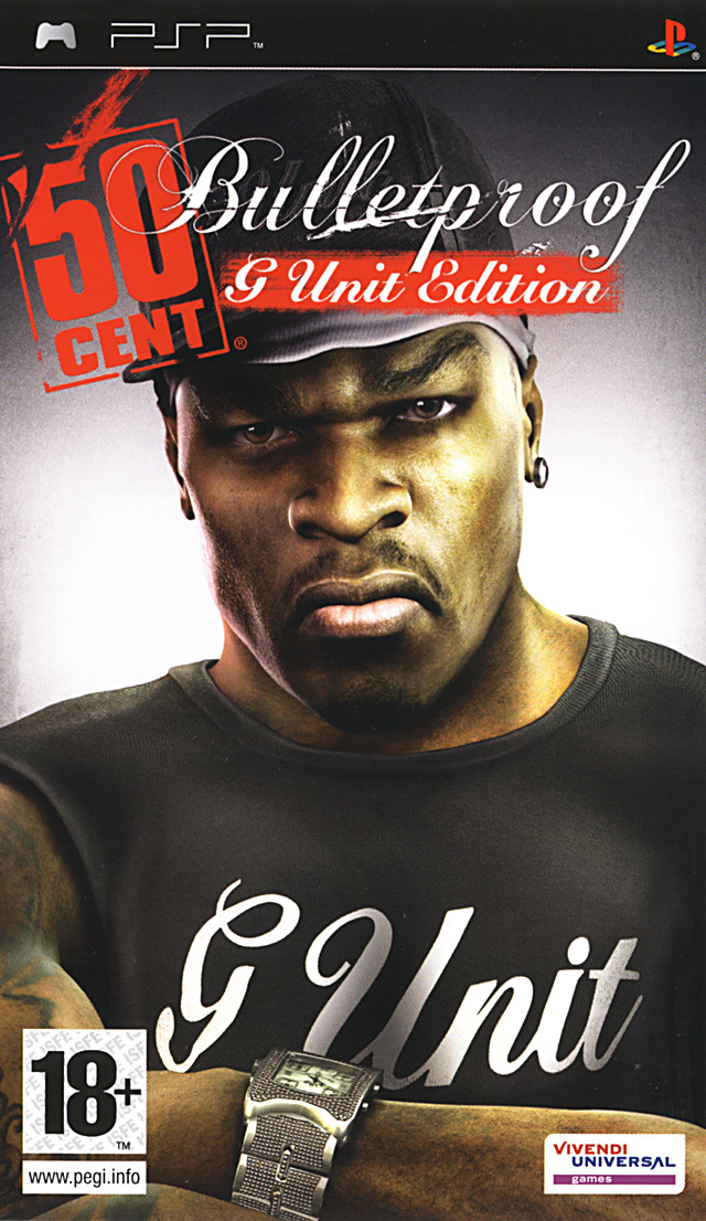 Caratula de 50 Cent: Bulletproof: G Unit Edition para PSP