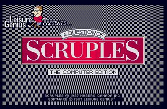 Pantallazo de A Question of Scruples: The Computer Edition para Atari ST