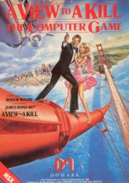 Caratula de A View To A Kill para MSX