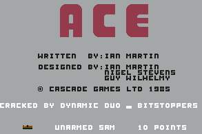 Pantallazo de ACE - Air Combat Emulator para Commodore 64