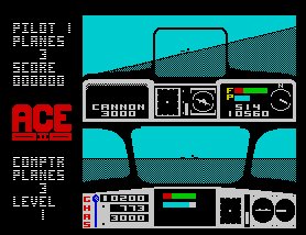Pantallazo de ACE 2: The Ultimate Head to Head Conflict para Spectrum