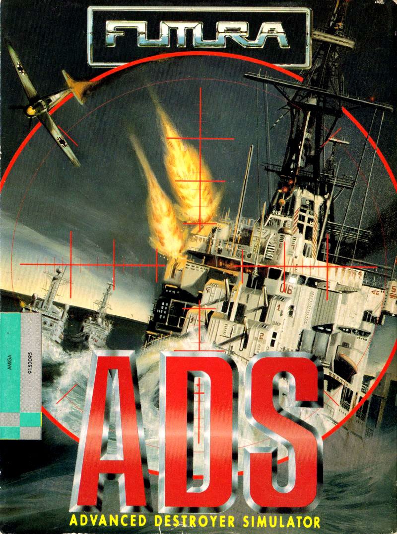 Caratula de ADS - Advanced Destroyer Simulator para Amiga