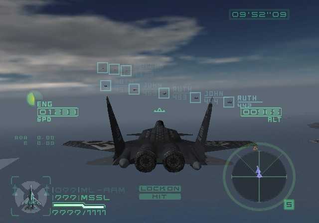 Pantallazo de AIRFORCE DELTA : Blue Wing Knights (Japonés) para PlayStation 2