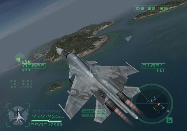Pantallazo de AIRFORCE DELTA : Blue Wing Knights (Japonés) para PlayStation 2