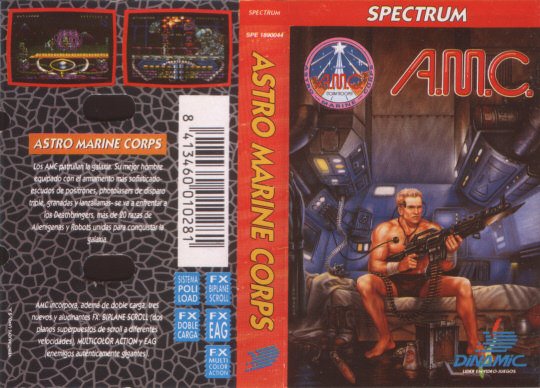 Caratula de AMC: Astro Marine Corps para Spectrum