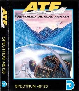 Caratula de ATF (Advanced Tactical Fighters) para Spectrum