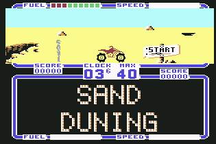 Pantallazo de ATV - All Terrain Vehicle Simulator para Commodore 64