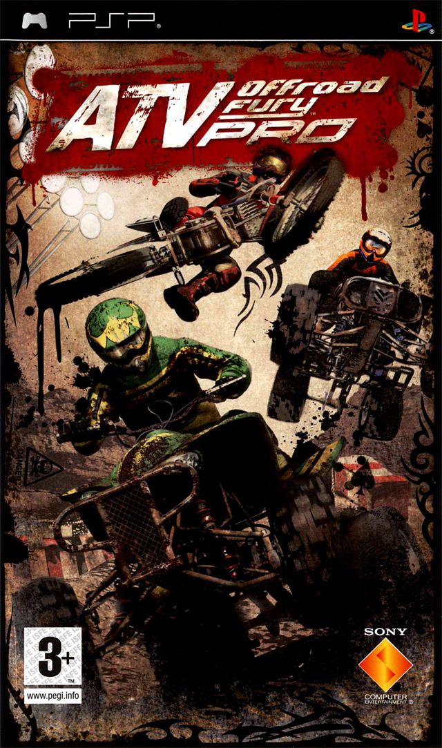 Caratula de ATV Off Road Fury Pro para PSP