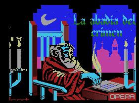 Pantallazo de Abadia del Crimen, La para MSX