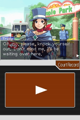 Pantallazo de Ace Attorney : Appollo Justice para Nintendo DS