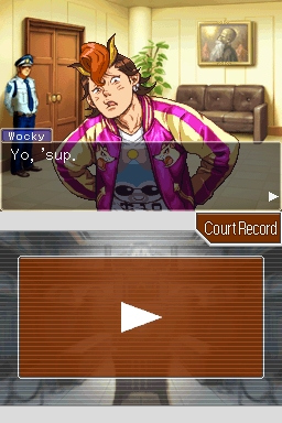 Pantallazo de Ace Attorney : Appollo Justice para Nintendo DS