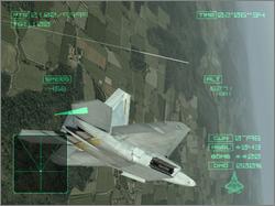 Pantallazo de Ace Combat 04: Shattered Skies para PlayStation 2