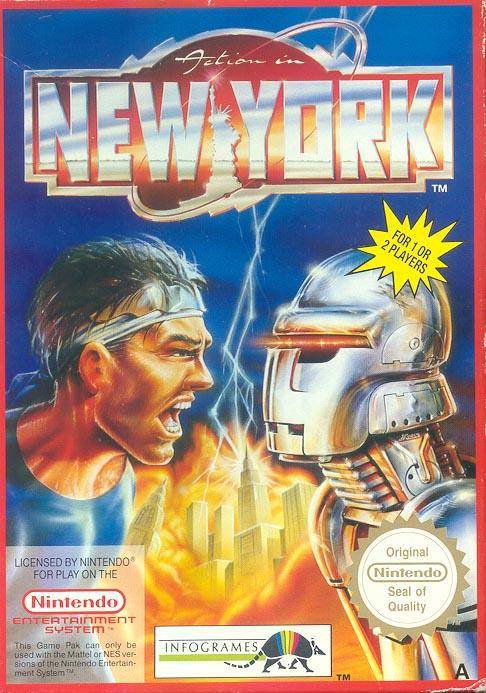 Caratula de Action in New York para Nintendo (NES)