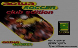 Pantallazo de Actua Soccer: Club Edition para PC