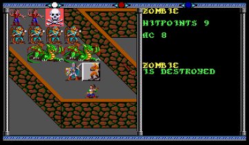 Pantallazo de Advanced Dungeons & Dragons: Champions of Krynn para Amiga