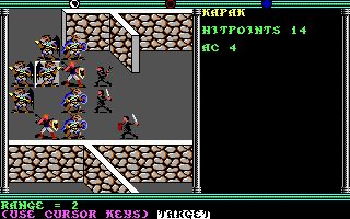 Pantallazo de Advanced Dungeons & Dragons: Champions of Krynn para PC