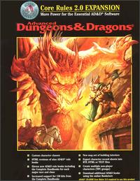 Caratula de Advanced Dungeons & Dragons: Core Rules 2.0 Expansion para PC