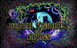 Pantallazo de Advanced Dungeons & Dragons: Death Knights of Krynn para PC