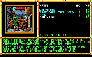 Pantallazo de Advanced Dungeons & Dragons: Gateway to the Savage Frontier para PC