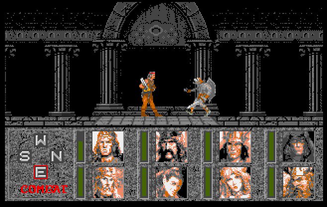 Pantallazo de Advanced Dungeons & Dragons: Heroes of the Lance para Atari ST