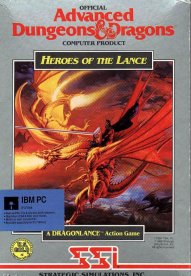 Caratula de Advanced Dungeons & Dragons: Heroes of the Lance para PC