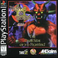 Caratula de Advanced Dungeons & Dragons: Iron & Blood -- Warriors of Ravenloft para PlayStation