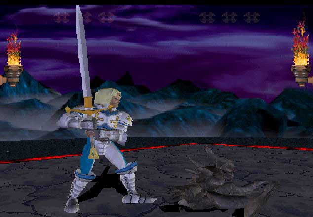 Pantallazo de Advanced Dungeons & Dragons: Iron & Blood -- Warriors of Ravenloft para PlayStation