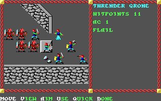 Pantallazo de Advanced Dungeons & Dragons: Pool of Radiance para PC