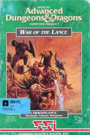 Caratula de Advanced Dungeons & Dragons: War of the Lance para PC