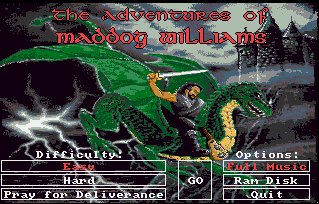 Pantallazo de Adventures Of Maddog Williams In The Dungeons Of Duridian, The para Amiga