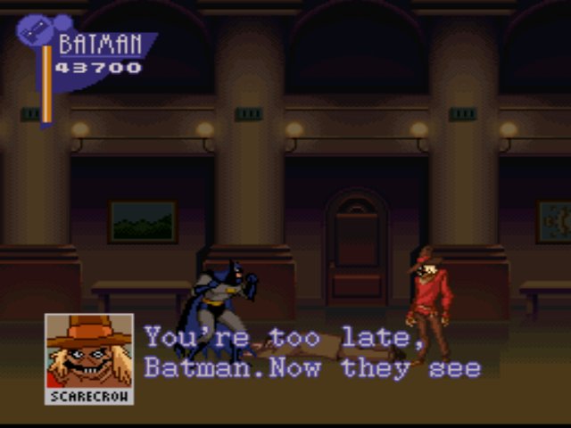 Pantallazo de Adventures of Batman & Robin, The para Super Nintendo