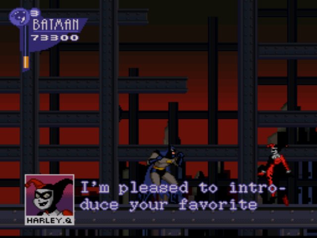 Pantallazo de Adventures of Batman & Robin, The para Super Nintendo