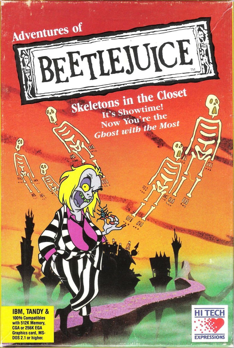 Caratula de Adventures of Beetlejuice: Skeletons in the Closet para PC