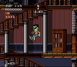 Pantallazo de Adventures of Dr. Franken, The (Europa) para Super Nintendo
