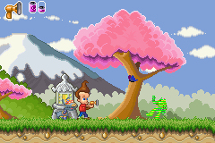Pantallazo de Adventures of Jimmy Neutron Boy Genius: Jet Fusion, The para Game Boy Advance