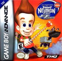 Caratula de Adventures of Jimmy Neutron Boy Genius: Jet Fusion, The para Game Boy Advance