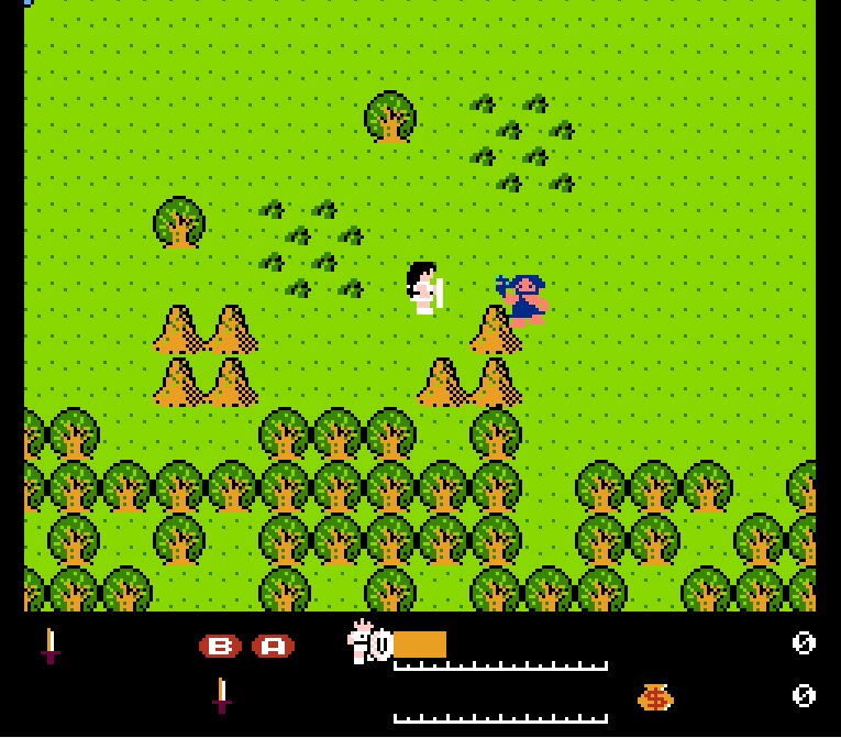 Pantallazo de Adventures of Valecule, The para Nintendo (NES)