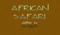 Pantallazo nº 13974 de African Safari (233 x 166)
