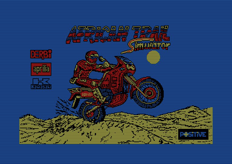 Pantallazo de African Trail Simulator para Amstrad CPC