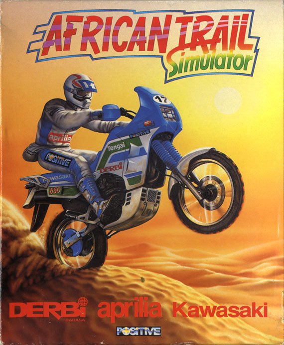 Caratula de African Trail Simulator para MSX