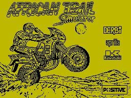 Pantallazo de African Trail Simulator para Spectrum