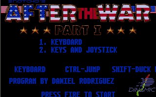 Pantallazo de After the War para Atari ST