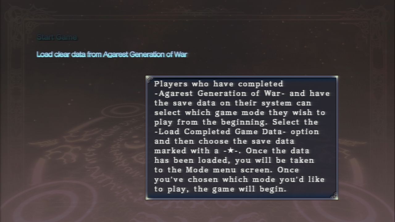 Pantallazo de Agarest: Generations Of War Zero para PlayStation 3