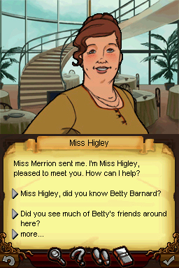 Pantallazo de Agatha Christie: The ABC Murders para Nintendo DS