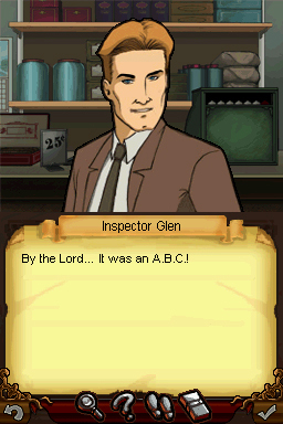 Pantallazo de Agatha Christie: The ABC Murders para Nintendo DS