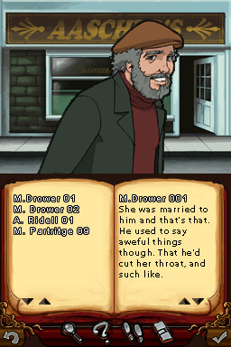 Pantallazo de Agatha Christie: The ABC Murders para Nintendo DS