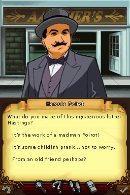 Pantallazo de Agatha Christie: The ABC Murders para Nintendo DS